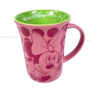 Disney Minnie Mouse pink polka dot coffee cup Mug